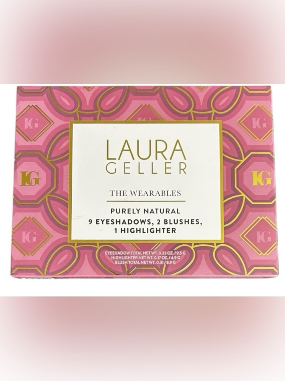 Laura Geller The Wearables Purely Natural Eyeshadow & Blush Palette - Pink